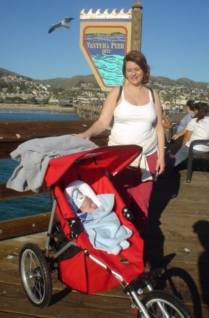 On the Ventura Pier